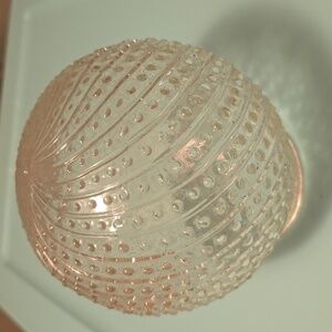Textured Collectable Glass Light Sphere